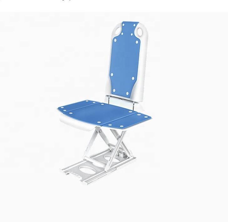 IP66 Cómoda Clase de silla de ducha eléctrica cómoda Personalizada con respaldo libre de repuestos para respaldo Rehabiliado Centro Hospital