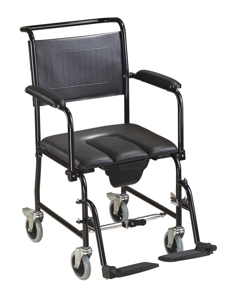 Suministros de silla de silla de silla de silla de silla de silla de silla de silla de ruedas de acero Suministros de la silla de la comodidad Tamaño de la atención médica Tamaño del Homecare Hospital