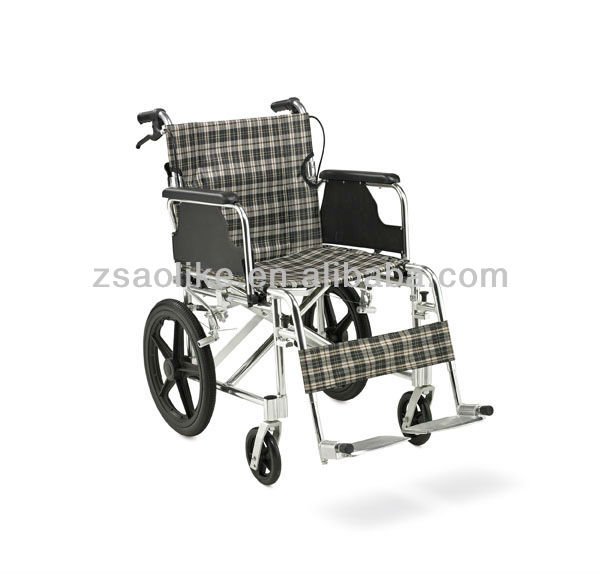 sillón de ruedas ligero de aluminio ALK973LABJ del cuidado