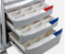Carrito de emergencia del Hospital ABS Trolley de emergencia para Muebles de hospital hospitalarios 4 Casas médicas silenciosas 5 Cajones Easy Clean ISO