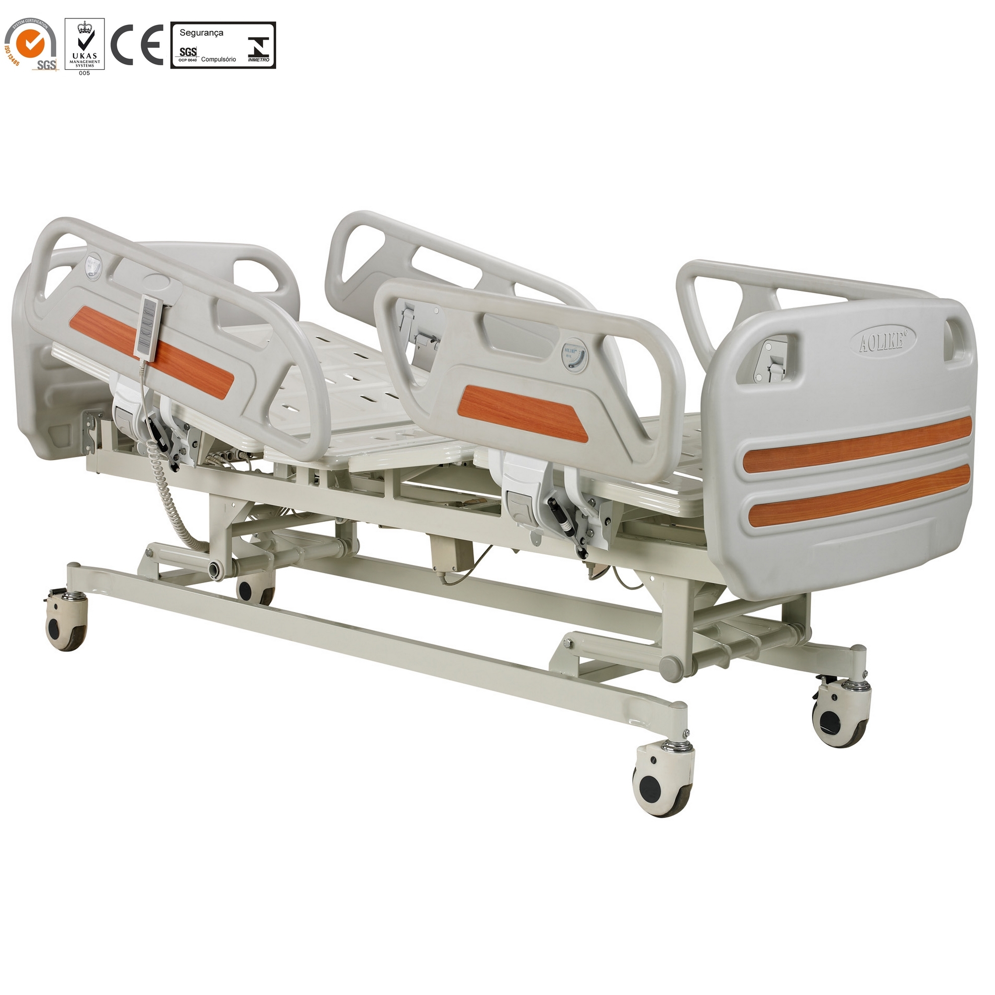 AlK06-B02P-B 3 Función Cama de hospital eléctrico de alta calidad y de bajo costo para la venta