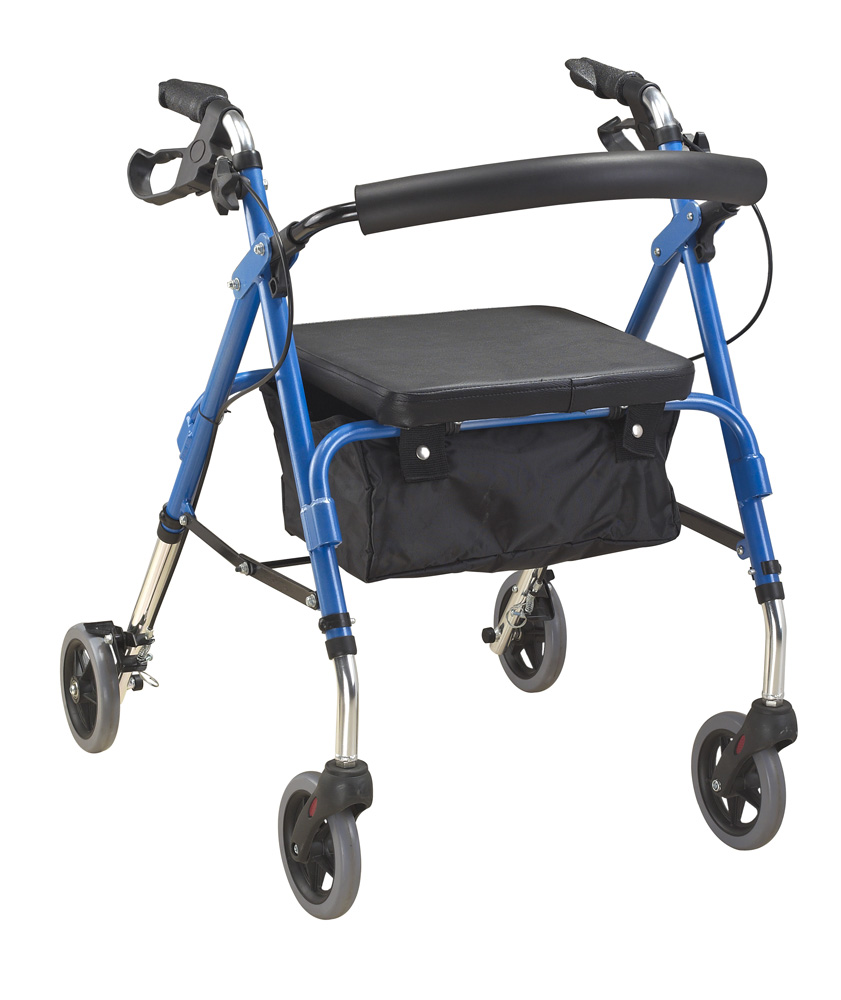 Rodillo ligero y plegable para discapacitados y ancianos Alk326L Piezas de repuesto gratis Clase I Conveniente Universal OEM ODM logo