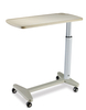 Mesa de noche de hospital ajustable (mesa de cama sobre cama)