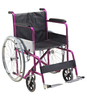 Acero plegable económico más barato en silla de ruedas alk809-46