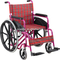Sillón de ruedas manual de aluminio para la venta ALK864LB