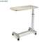 Alk06-AT3 ABS Top Mesa de noche móvil ajustable en la mesa de la cama para el hospital
