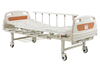 Cama de hospital manual manual de alta calidad de dos cigüeñas.