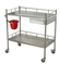 Carrito terapéutico Precio de fábrica de fábrica Clínica de hospital de acero inoxidable 20-30days 4 Castros 1pc / CTN 10 PCS CE ISO Tratamiento Carrito