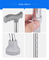 Ayudas de aluminio para caminar para discapacitados o ancianos, caminante y rollador, aleación de aluminio de caña y altura ajustable de acero 10pcs / caja Alk524