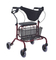 Walker Rollator Four Wheels con bolsa de compras Clase II 1 año Piezas de repuesto gratis Aparato de entrenamiento 15-20 días Ayuda a pie alk327